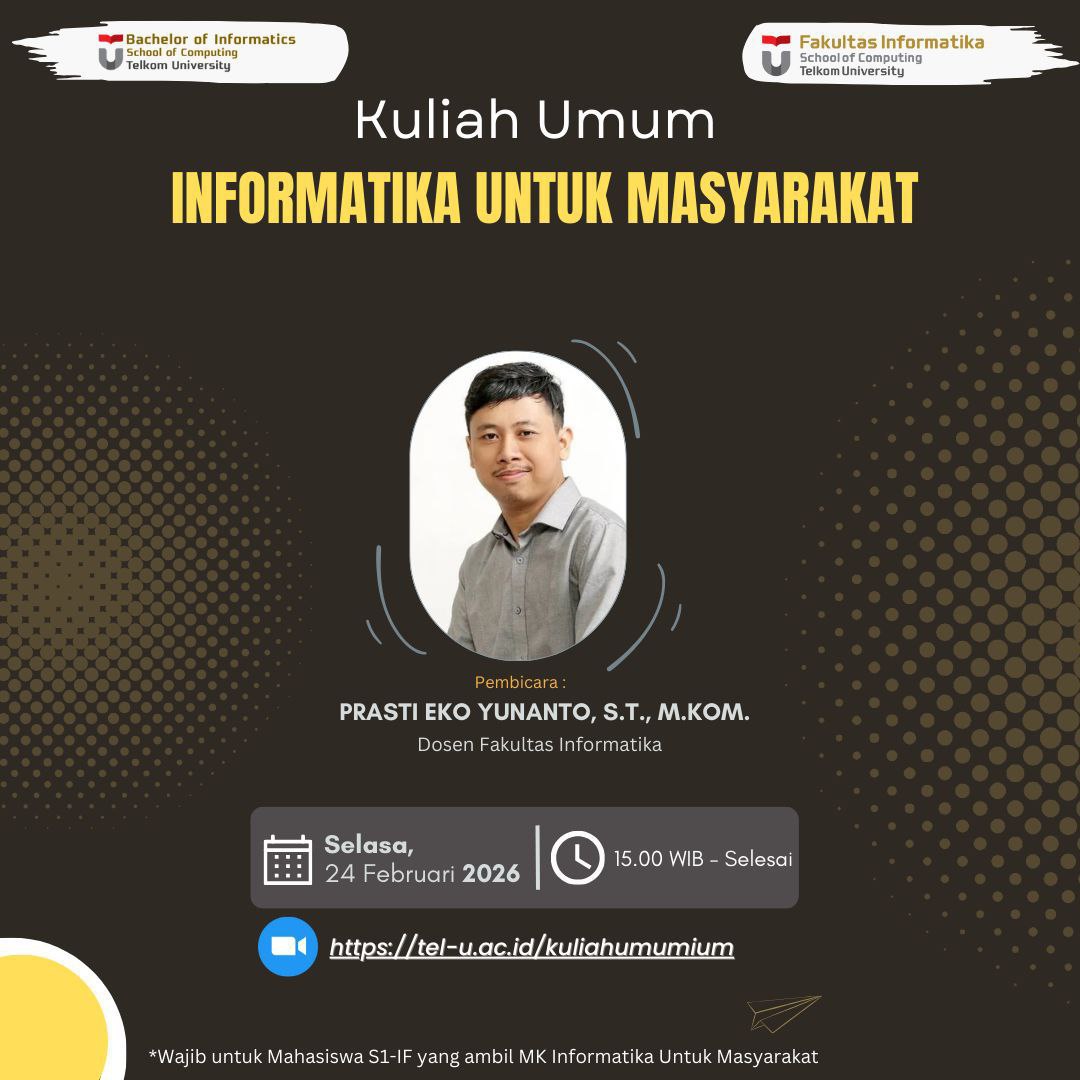 Pengumuman Informatika untuk Masyarakat